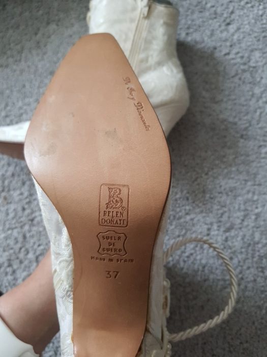 Весільне взуття,Свадебные сапоги belen donate 37р.,весільні сапожки