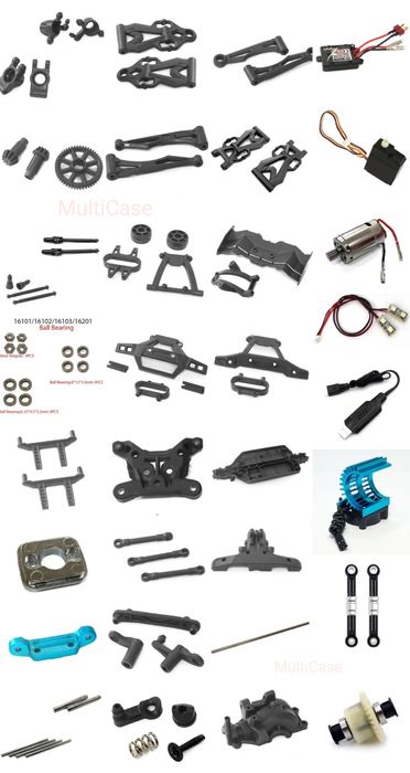 Запчастини для машинки на радіокеруванні / детали для машинок SCY