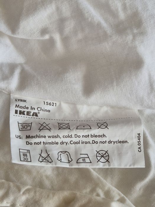 Tekstylny klosz ikea lyrik
