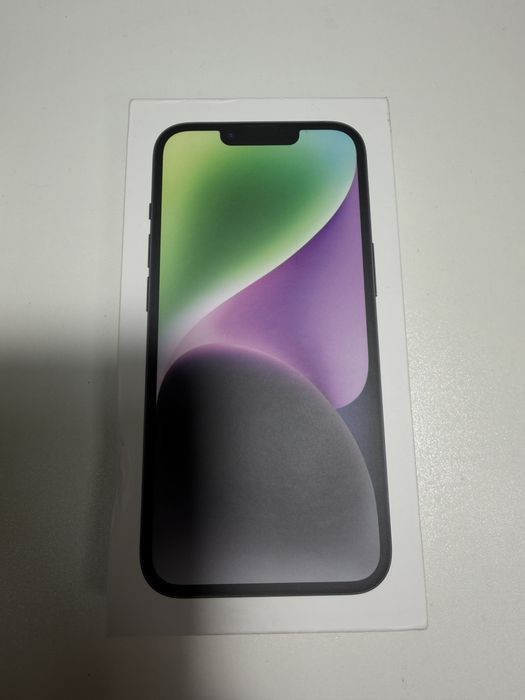 iPhone 14, Midnight, 128GB новый, оригинал, запечатанный