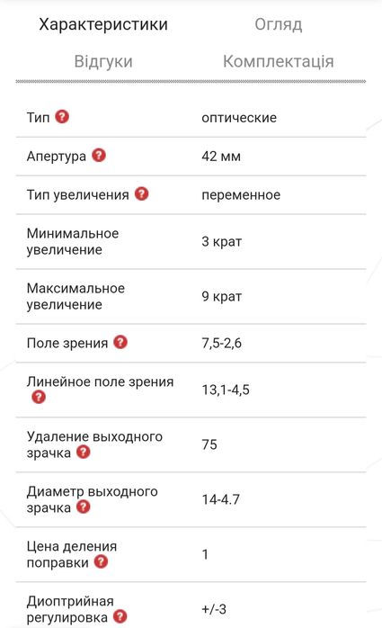 Прицел MEOPTA 3-9x42 для охотничьей ПСП, винтовки для охоты