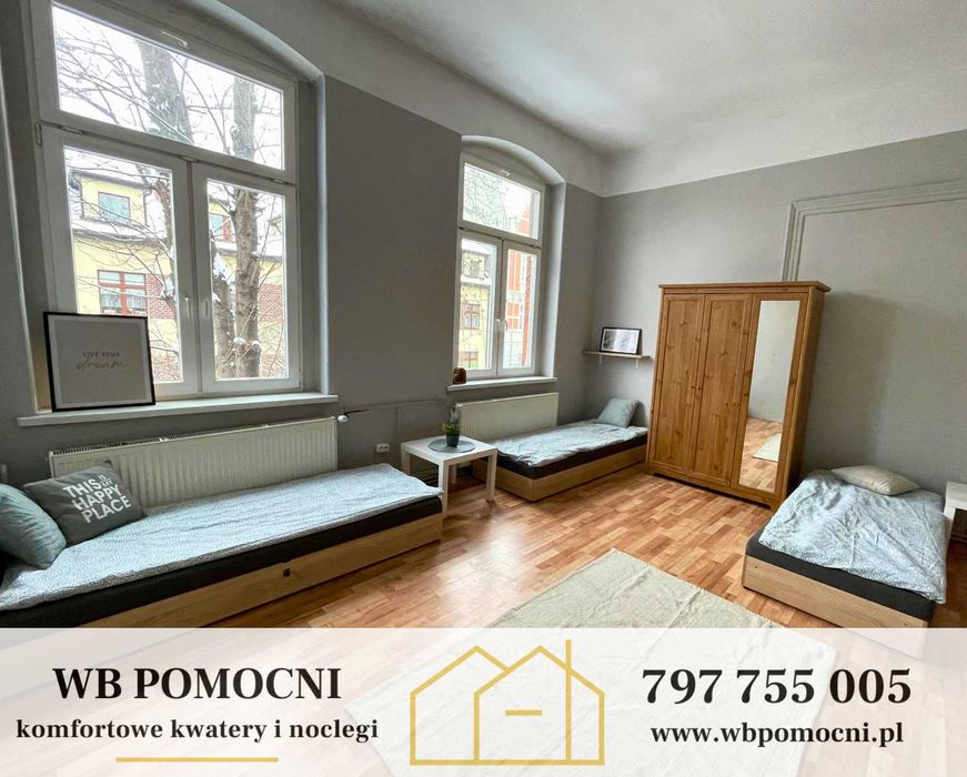 Komfortowe noclegi dla firm/Kwatery pracownicze Chorzów