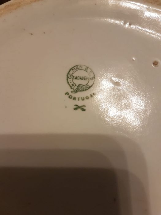 Saladeira grande fabrica de Sacavém com 33 cm