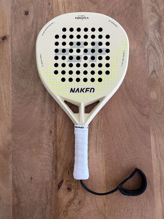Raquete Padel Naked Dream 3K - Como Nova - 360g - Carbono Toray