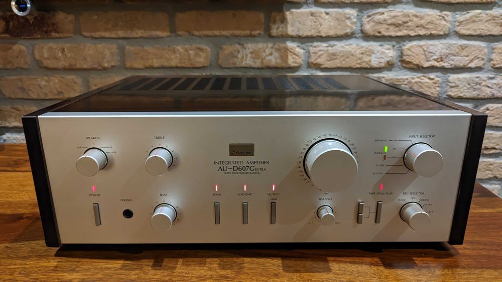Sansui AU-D607G EXTRA | Piękny Front | Drewniana Obudowa |