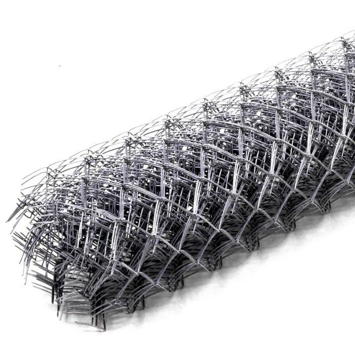 Siatka ogrodzeniowa pleciona ocynkowana