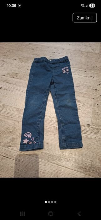 Spodnie rozmiar 110