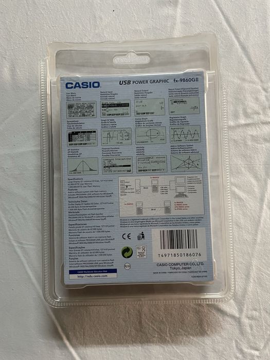 Calculadora gráfica - Casio FX-9860GII