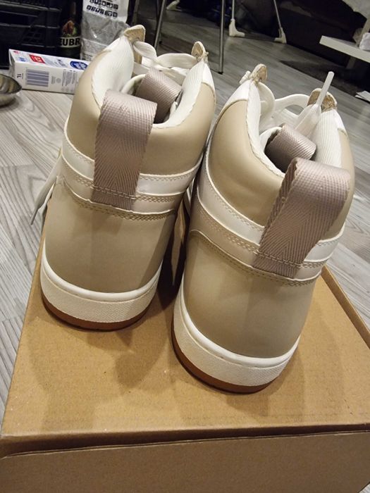 On/męskie Obuwie Trampki/Buty sportowe do kostki H&M r.46 beżowe. NEW.