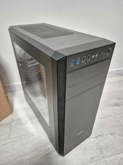 ATX корпус Modecom Oberon Pro Black (низ БЖ. вікно. USB3\2)