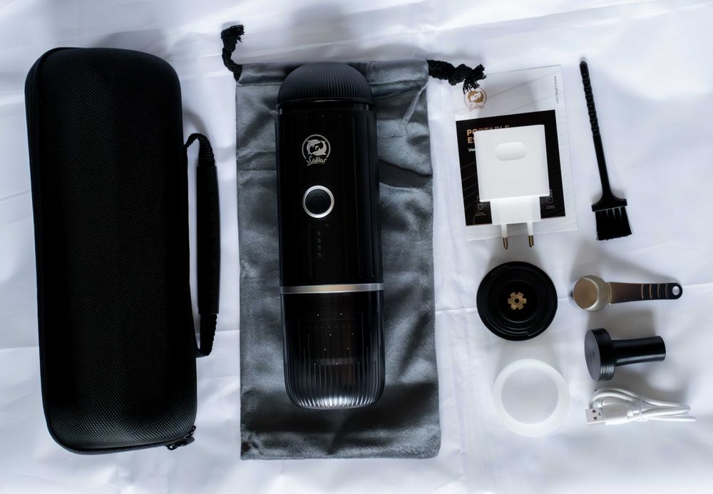 Портативна кавомашина iCafilas ME2218 Еспресо + Nespresso,  7500 mAh