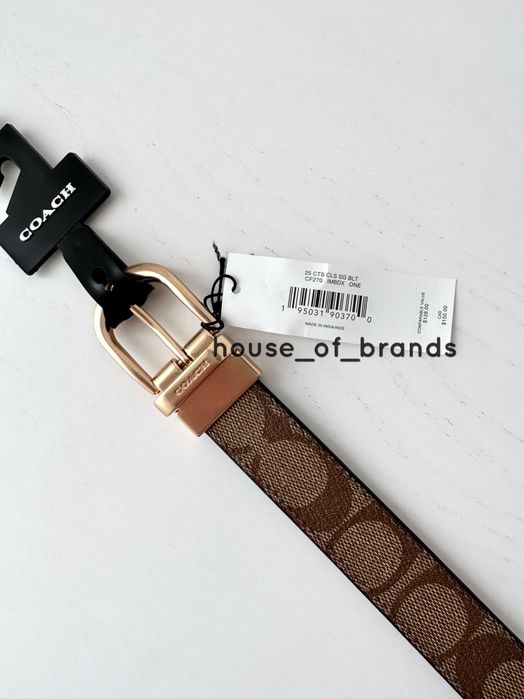 COACH Classic Belt Жіночий ремінь оригінал Женский пояс оригинал коуч