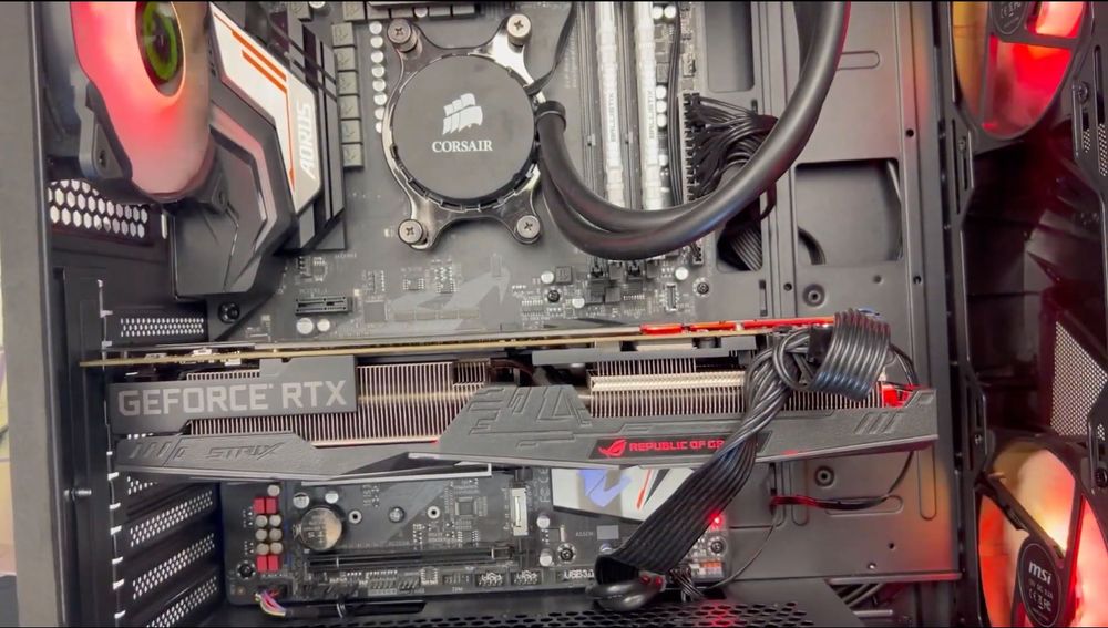 Komputer do gier Ryzen 5600X RTX 2070 x470 16GB Ram