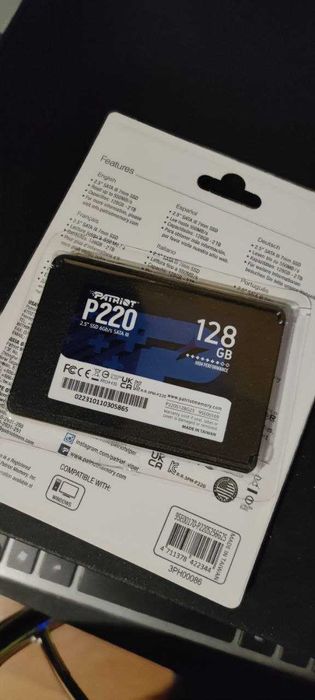 SSD-disk 128GB (+256GB) Patriot SATA3 новые