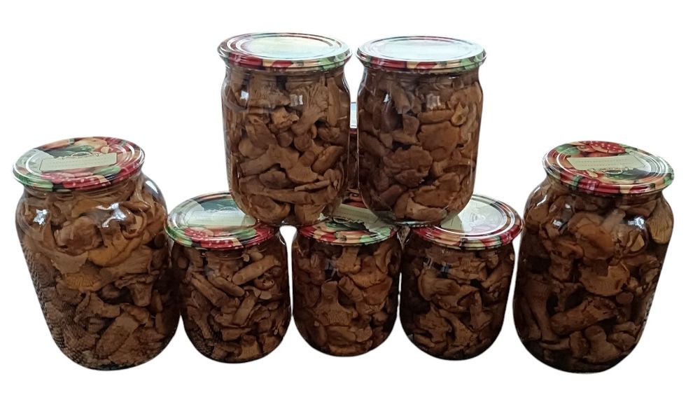 Лисички мариновані