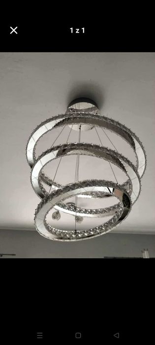 Lampa wisząca LED Glamour