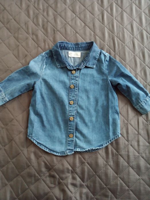 Koszula długi rękaw Cubus dla dziewczynki rozmiar 68