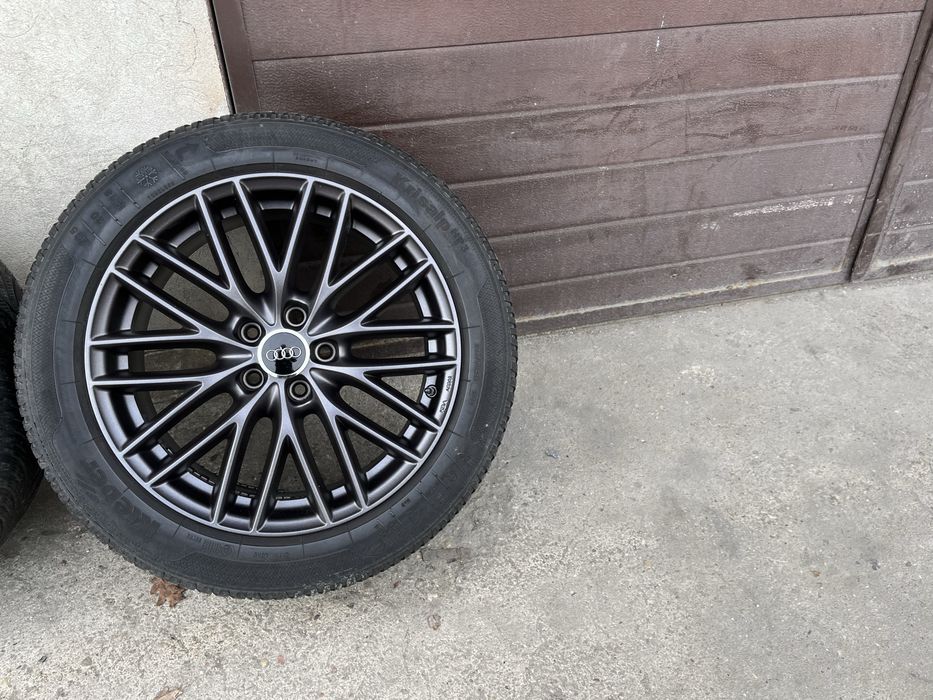 (252)Koła, Felgi 5x112 18” Borbet, Audi a6, Tiguan, Grafit
