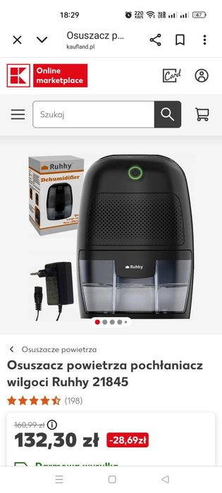 Osuszacz powietrza wilgoci