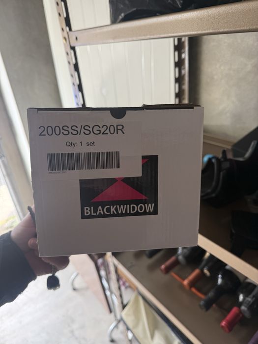 Linha de escape black widow mt07