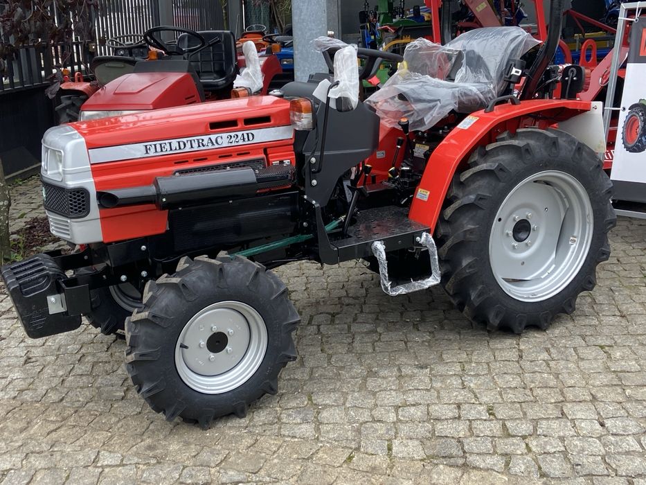 trator novo 22cv motor mitsubishi com fresa nova