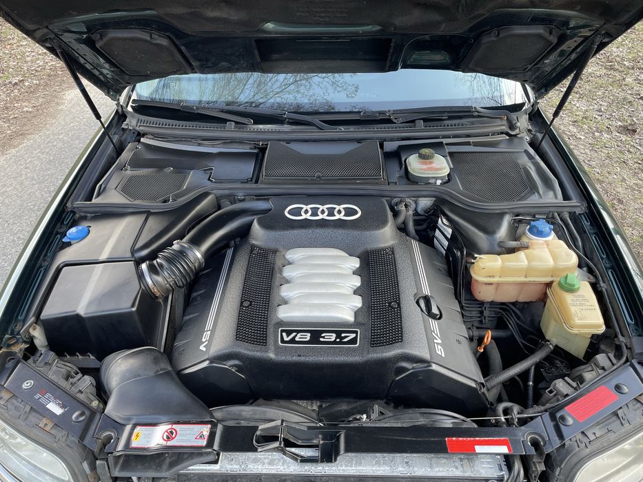 Audi A8 D2 FL V8 Quattro 4X4 Świetny Stan, Solar, Navi, Recaro, PDC