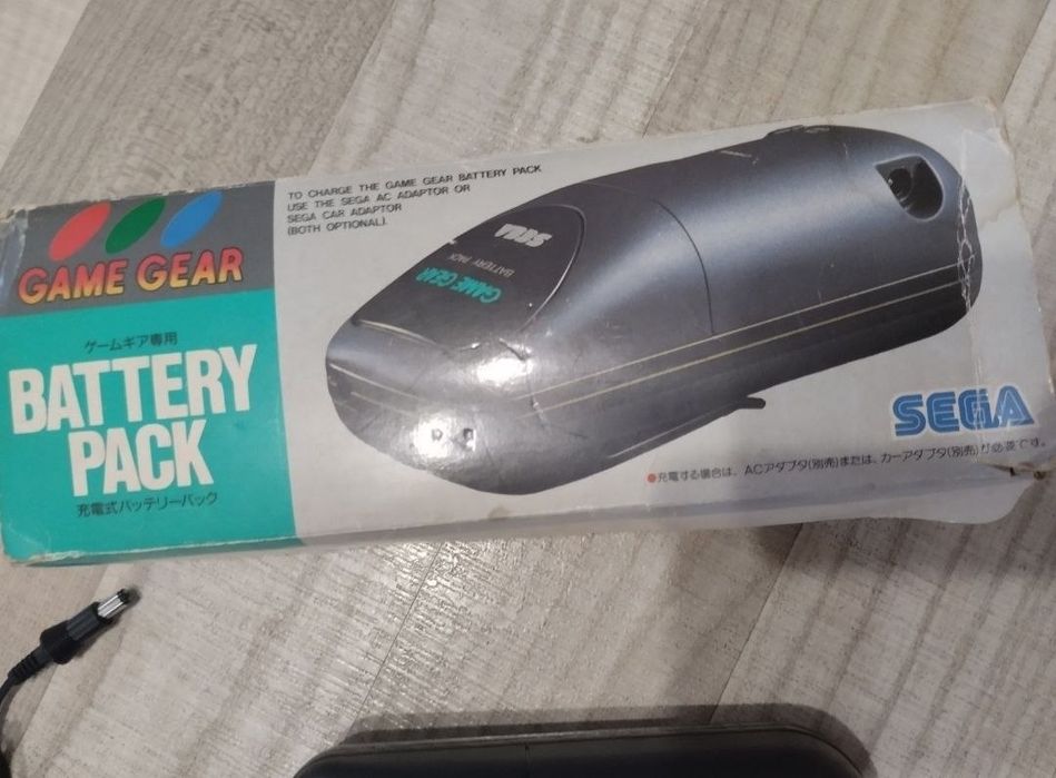Sega Game Gear Battery pack. Повний оригінальний комплект