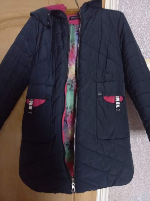 Зимове тепле пальто р 50