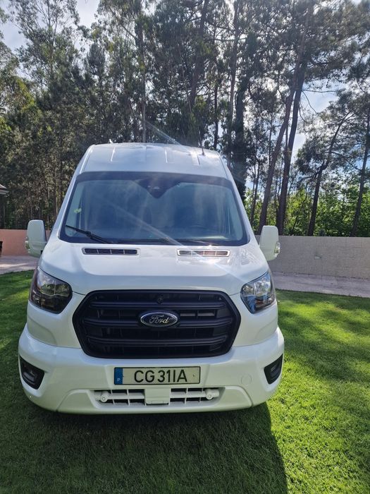 Ford Transit L4H3 Ecoblue Hybrid 170 cv 2023 com iva dedutível incluindo