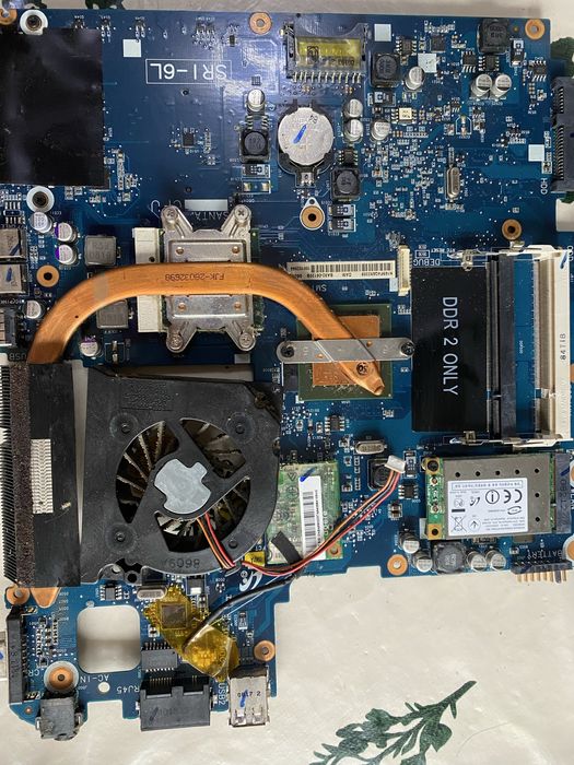 материнская плата ноутбука Samsung R60, модель платы PRAHA-SRI.-6L