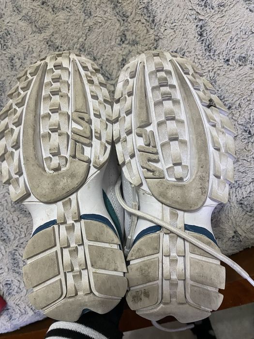 Sapatilhas fila brancas