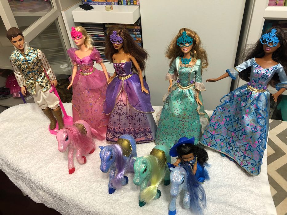 Barbies do filme as três mosqueteiras