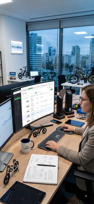 Negócio E-COMMERCE de bicicletas eletricas – MobeBikes