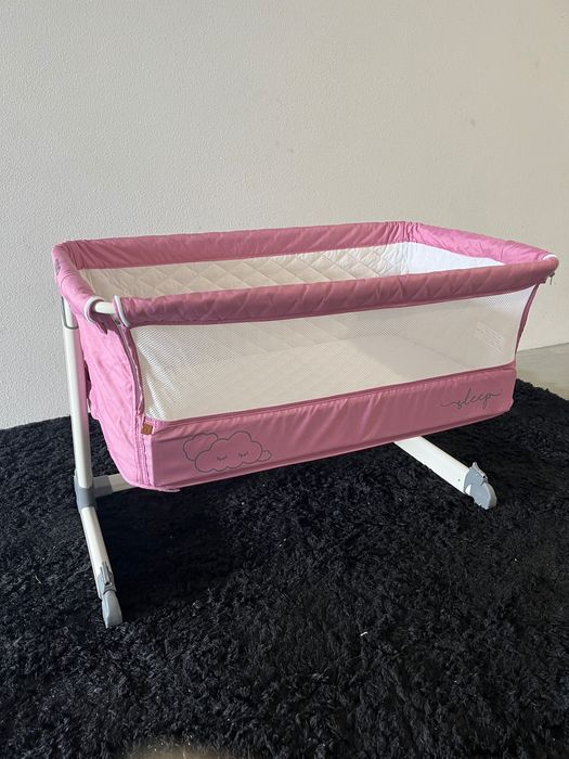 Mini berço Asalvo - rosa