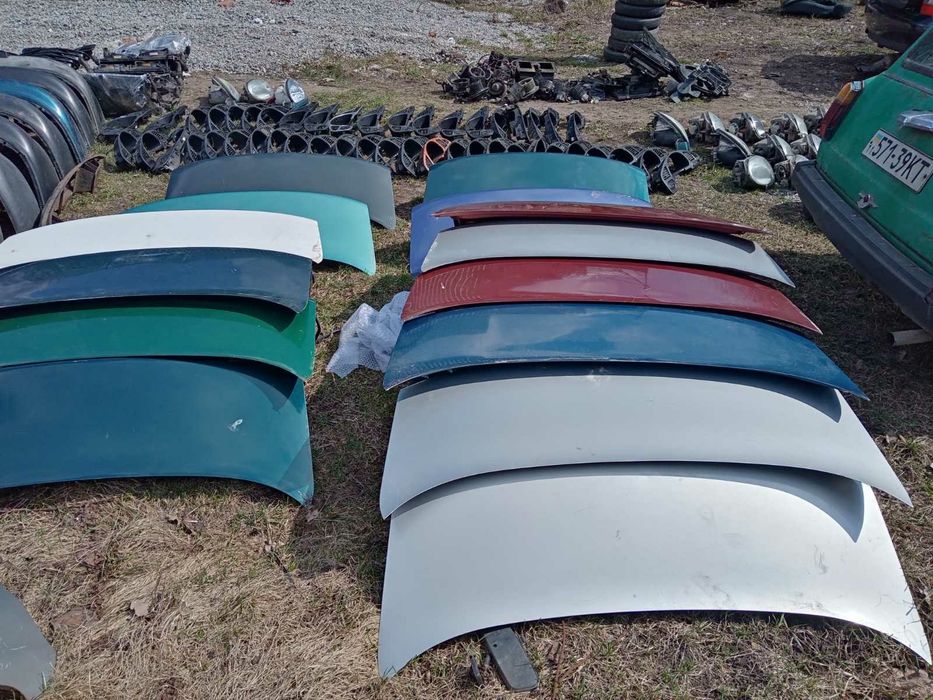 Капот Део Ланос.Розборка.