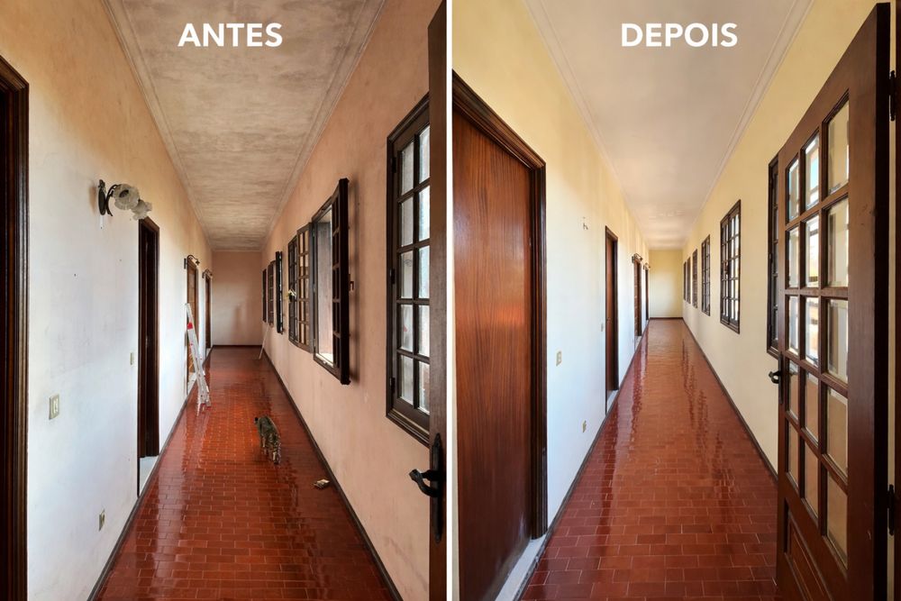 Pintura de Paredes e Tectos interiores (10€/h)