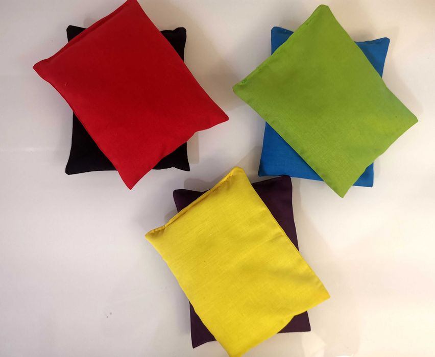 Woreczki sensoryczne 6szt Różne wypełnienie+woreczek zbiorczy