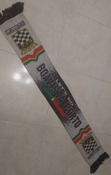 cachecol do Boavista lã