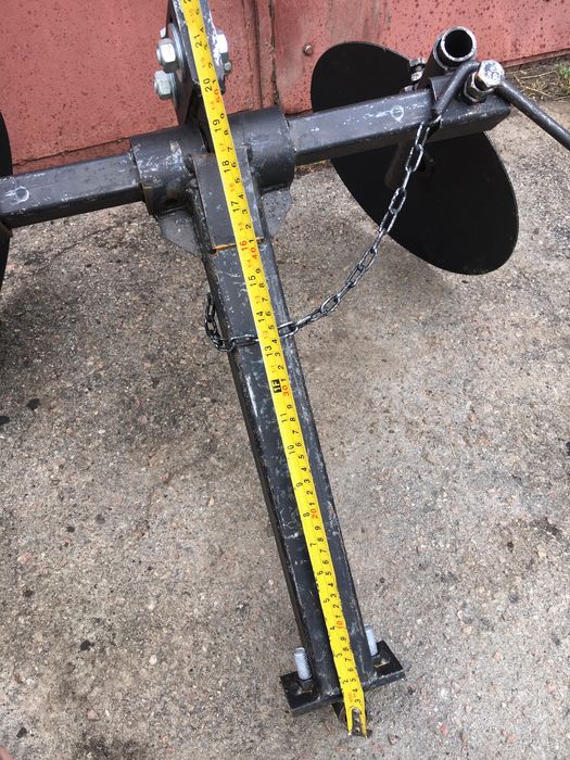 Дисковий підгортач під мотоблок.