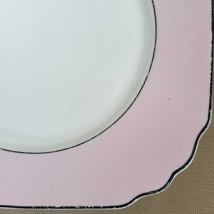 Ćmielów przedwojenny talerz fason Toruń talerzyk śniadaniowy porcelana