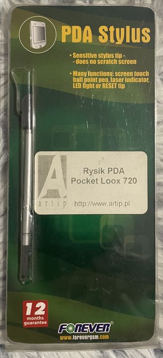 Rysik PDA do palmtop, Fujitsu loox 720, tablet itp