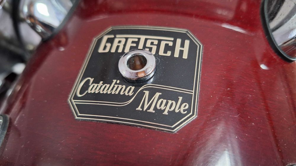 Perkusja Gretsch Catalina Maple 22" 10" 12" 14" Wine Red (Shell Set)