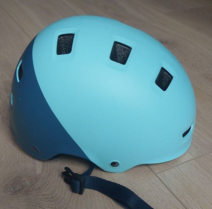 Kask rowerowy dla dzieci Btwin Decathlon orzeszek rozmiar M