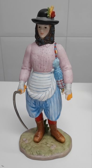 Bonecas em Biscuit Trajes Regionais de Portugal