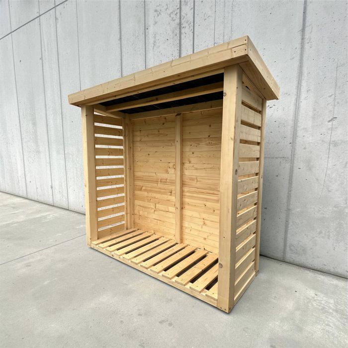 Drewutnia 160x160x50 cm | C24 | Wiata na drewno | Producent