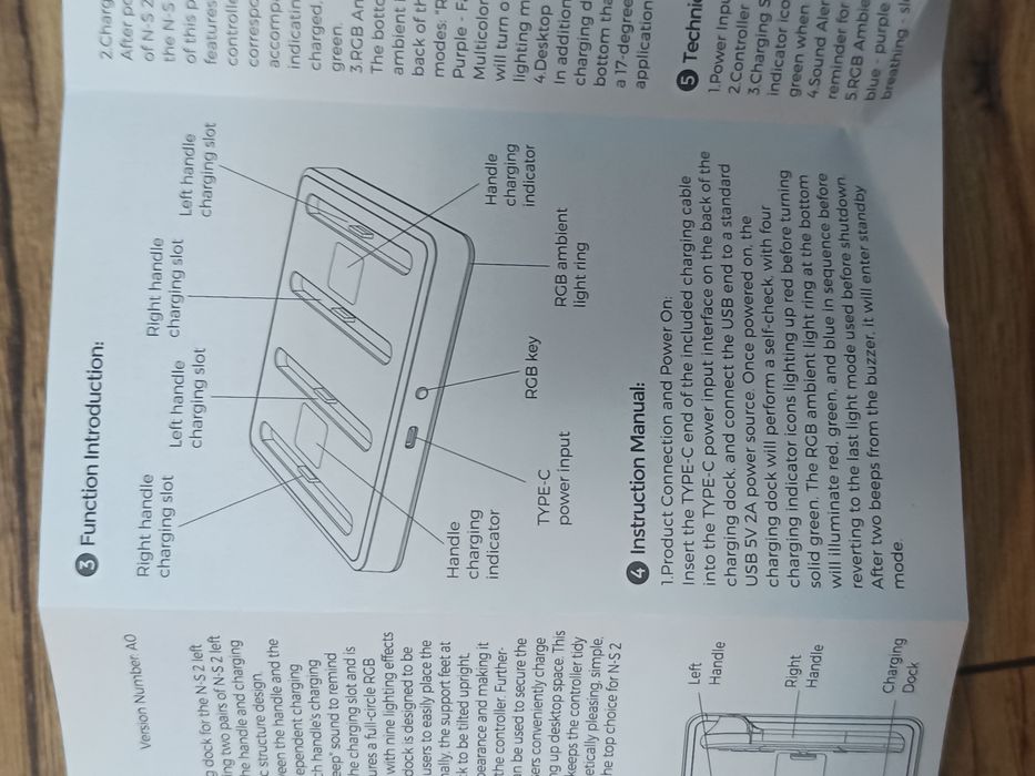 Stacja ładująca do kontrolerów Joy-Con Nintendo Switch 2