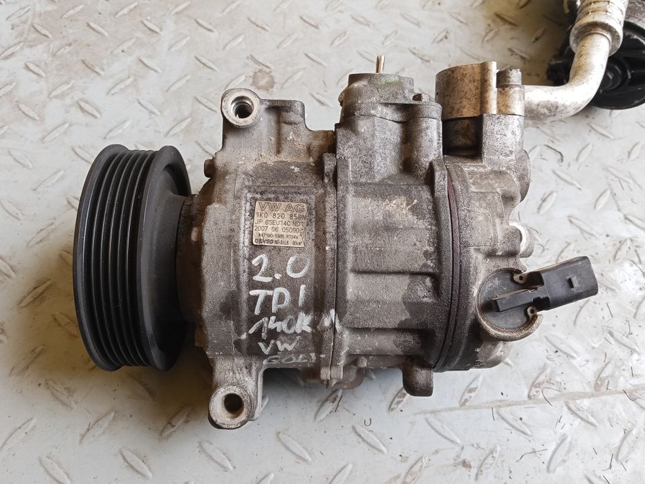 Pompa kompresor sprężarka klimatyzacji 2.0 TDI VW audi 1K0820859N