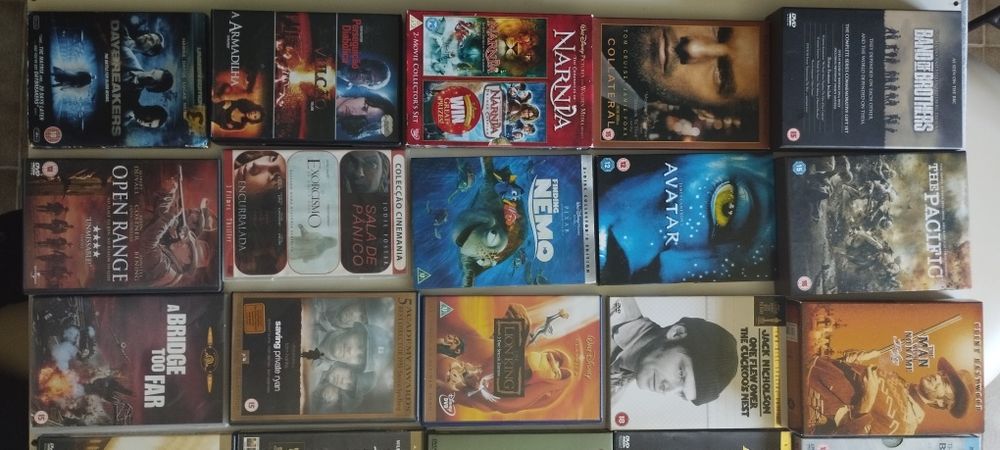Filmes em DVD com muitos clássicos e raridades
