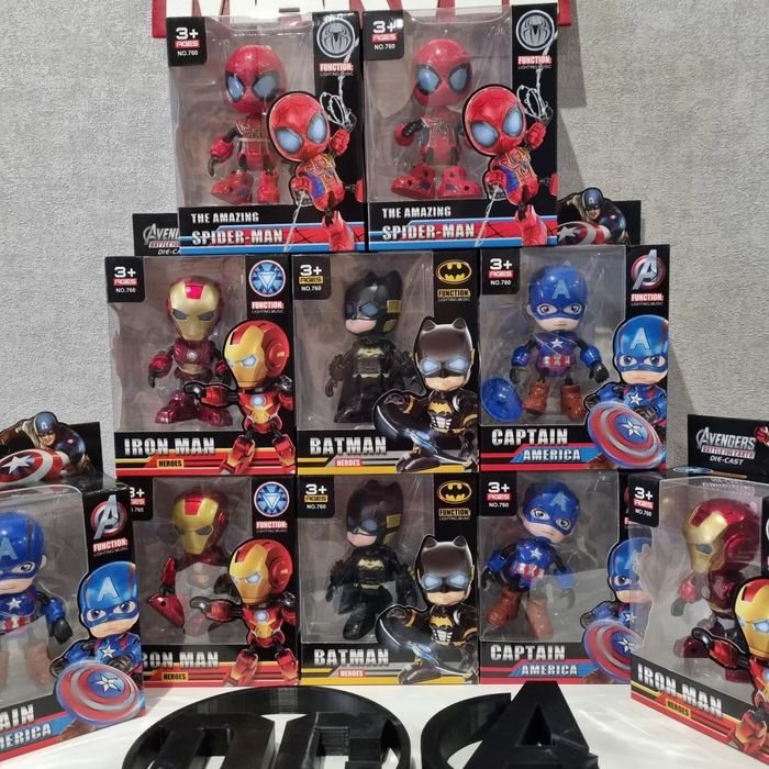 Фігурка металева Супергерой Марвел і ДС.