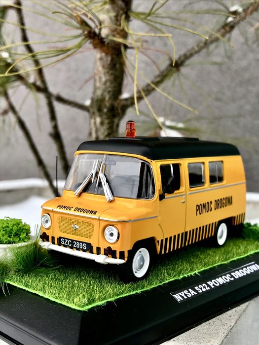 Nysa 522 POMOC DROGOWA-auta PRL,model,autka,kolekcja,zabytek,antyk